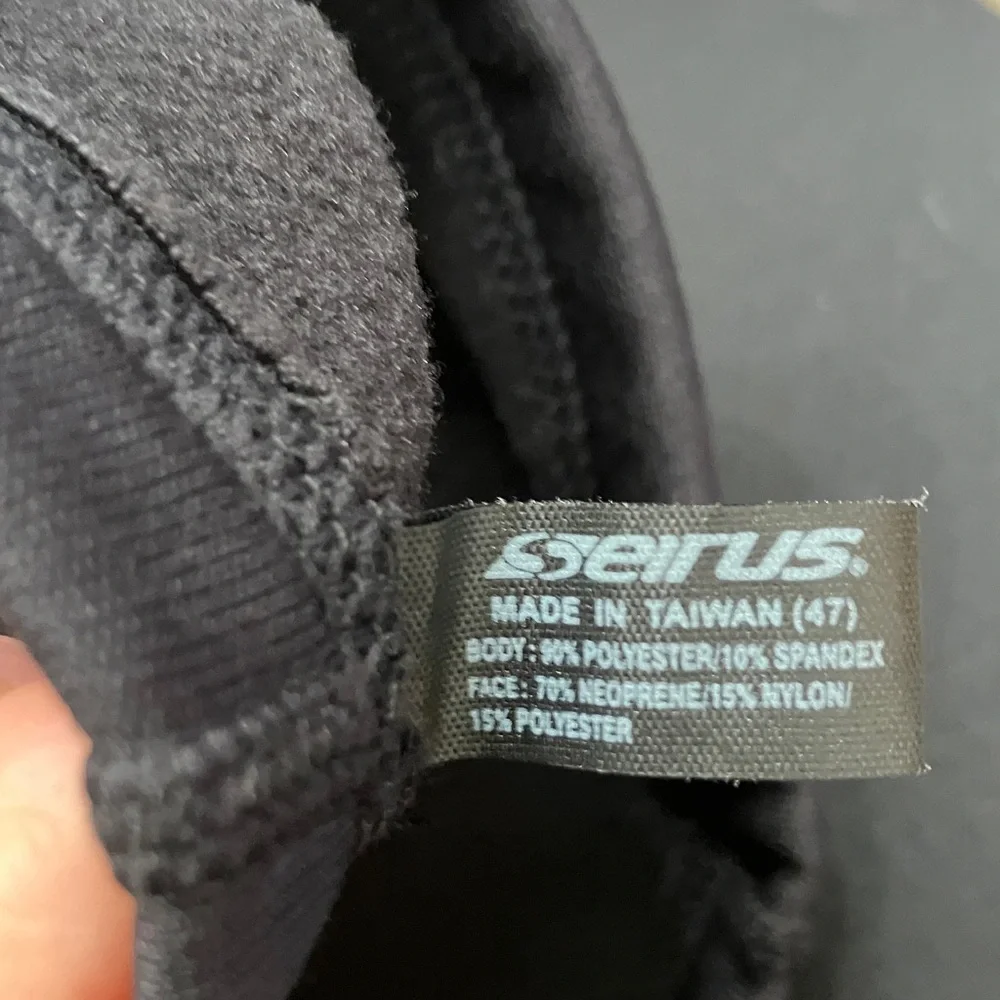 Black Seirus Balaclava with Breath Vent